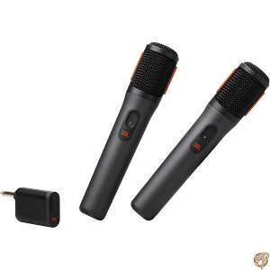 �y�N�[�|���z�M���zJBL PartyBox Wireless Mic - �f�W�^�����C�����X�}�C�N 2�{�Z�b�g �[�d���o�b�e���[�i�ő�20���ԍĐ��E700mAh�j �N���A�ȉ��� ���肵��2.4GHz�ڑ� ���ׂĂ�PartyBox�X�s�[�J�[�ɑΉ� (