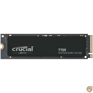Crucial New 2024 T705 1TB PCIe Gen5 NVMe M.2 SSD - hasta 13.600 MB/s Listo para Juegos Unidad Interna de Estado slido (PC) +1mo Adobe CC CT1000T705SSD3