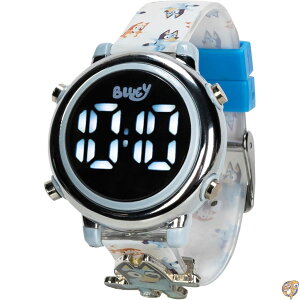 Accutime Bluey�L�b�YLED�r���v - �ǂ݂₷�����ԁA��v�ŎႢ�t�@���ɂƂ��Ċy����!Bluey�f�W�^���r���v�A�f�W�^���r���v�B, Bluey�f�W�^���r���v�B, �f�W�^���r���v�B