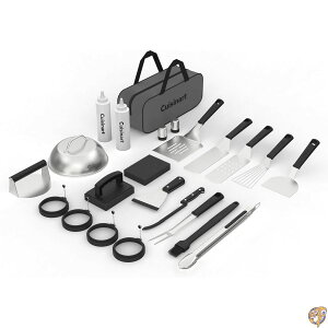 Cuisinart (�N�C�W�i�[�g) �O���h���c�[�� 24�_�Z�b�g ���[�g�[�g�o�b�O�t �X�e�����X�� �t���b�g�g�b�v�O���� �A�N�Z�T���[ (�X�p�`�����A�����e�B���O�h�[���A�X�}�b�V���o�[�K�[�v���X�A�X