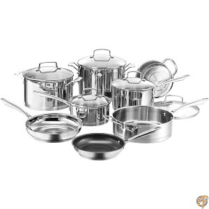 �y�ő�2026�~�N�[�|���z�M���zCuisinart�i�N�C�W�i�[�g�j�v���t�F�b�V���i���V���[�Y �X�e�����X �N�b�N�E�F�A 13�_�Z�b�g