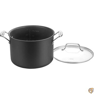 �y�ő�2026�~�N�[�|���z�M���zCuisinart Chef's Classic PURELYCERAMIC �m���X�e�B�b�N PFAS�t���[ �n�[�h�A���}�C�g 8�N�H�[�g �X�g�b�N�|�b�g �J�o�[�t�� 666C-24