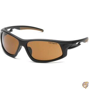 �y�ő�777�~�N�[�|���z�M�zCarhartt Ironside Safety Glasses - Polybag Packaging, Black/Tan Frame, Sandstone Bronze Anti-Fog Lens