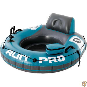 INTEX 56843EP River Run 1 Pro ��C�������t���[�e�B���O���E���W:GoPro/�d�b�}�E���g - �J�b�v�z���_�[�Ǝ��[�R���p�[�g�����g���� ��v�ȃO���u�n���h�� �g���₷���R�l�N�^�[ �ω׏d220�|���h