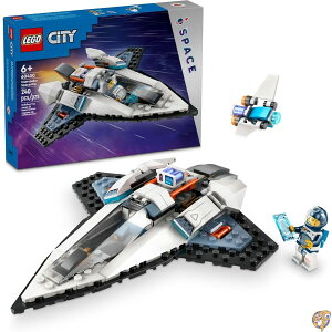 LEGO City Interstellar Spaceship Toy for Kids, Creative Play Space Toy, Building Set with Spacecraft Model, Drone, and Astronaut Figure, Boys, Girls Kids Ages 6 Up, 60430