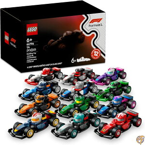 �y�ő�777�~�N�[�|���z�M�z���S(LEGO) F1 �R���N�^�u�� ���[�X�J�[ 6�Z�b�g - �̒j�̎q�E���̎q�����g�ݗ��ăZ�b�g �a�����v���[���g��p�[�e�B�[�M�t�g�� �T�v���C�YF1�J�[��������i�~�X