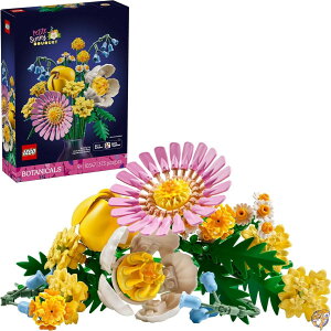 �y�ő�2000�~�N�[�|��15���z���S �{�^�j�J�� �v�`�T�j�[�u�[�P (LEGO Botanicals Petite Sunny Bouquet) 10347 - ���Ԃ̃A�����W�����g �g�ݗ��ăZ�b�g �j�̎q�E���̎q���� �a�����v���[���g�A�f�X�N�╔