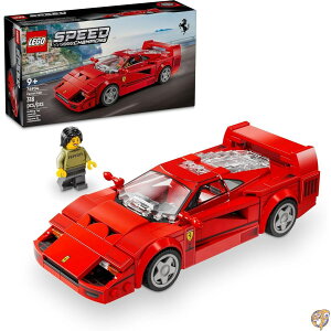 ���S(LEGO) �X�s�[�h�`�����s�I�� �t�F���[�� F40 �X�[�p�[�J�[ �������� �J�[���f�� �g�ݗ��ăZ�b�g �h���C�o�[�~�j�t�B�M���A�t�� �R���N�^�[���W�i �t�F���[���̂������� 76934