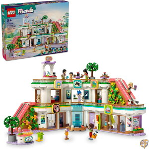 LEGO Friends Heartlake City Shopping Mall Toy, Building Kit with Mini-Doll Accessories for Kids to Build Social Skills and Play Together, Gift Set 8 Year Old Kids, Girls Boys, 42604