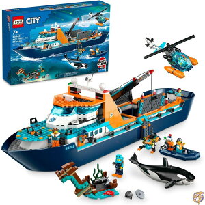 ���S(LEGO) �V�e�B �A�[�N�e�B�b�N�G�N�X�v���[���[�V�b�v 60368 �g�ݗ��Ă�������Z�b�g �̒j�̎q�Ə��̎q�ւ̊y������������M�t�g ���V�{�[�g�A�w���R�v�^�[�A�f�B���M�[�AROV�T�u�A�o�C