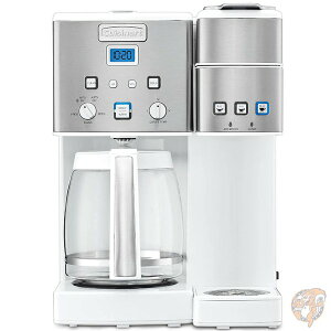 �y�|�C���g2�{5��10������z�N�C�W�i�[�g Cuisinart SS-15W �R�[�q�[���[�J�[ 12�J�b�v �V���O���T�[�u K�J�b�v �z���C�g�^�X�e�����X ��������