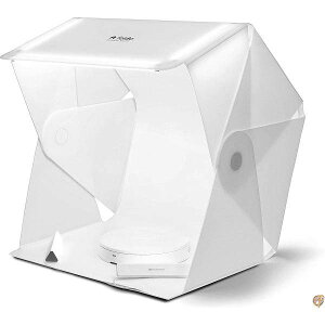 Foldio3 (Foldio3 + Halo Bar Foldio360) �g�ь^ �B�e�Ɩ��{�b�N�X �B�e�u�[�X �B�e�L�b�g ��������
