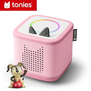 �g�j�[�Y Tonies Toniebox 2 �g�j�[�{�b�N�X �I�[�f�B�I�v���C���[ �X�^�[�^�[�Z�b�g�i�N���E�h�s���N/Cloud Pink�j Playtime Puppy�t�� �m�炨������ �X�N���[���Ȃ� �����v���C���[ �ǂݕ����� �q�ǂ�