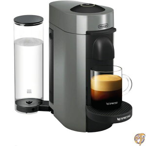 Nespresso VertuoPlus Coffee and Espresso Maker by De'Longhi, Grey