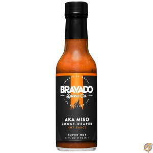 �y�ő�2000�~�N�[�|��15���zBravado Spice Aka Miso Ghost Reaper �z�b�g�\�[�X - �l�C�ԑg�uHot Ones�v�o��A�O���e���t���[�E���B�[�K���Ή��E�ᓜ���E�p���I�Ή��A�V�R�f�ށA5�I���X�i��148ml�j�{�g��