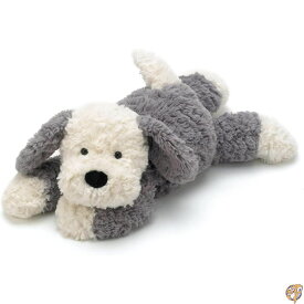 【26時間!最大2000円クーポン】Jellycat ジェリーキャット Tumblie Sheep dog タンブリーシープドッグ M 犬 ぬいぐるみ イヌ 35cm