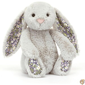 Bashful Silver Bunny 'Bloom' - �I���W�i��12�C���` Jellycat
