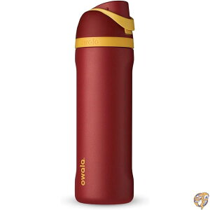 �y�ő�2000�~�N�[�|��15���zOwala Harry Potter FreeSip - Botella de agua aislada acero inoxidable con popote, botella deportiva sin BPA, ideal para viajes, 24 onzas, Gryffindor