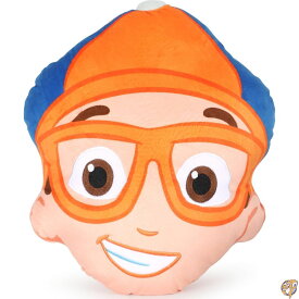 Jay Franco Blippi ぬいぐるみ Nogginz 枕 - 12インチ キッズ ウルトラソフト & 心地よい枕 公式ライセンス マルチ