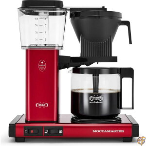 Moccamaster 53944 KBGV �Z���N�g 10�J�b�v �R�[�q�[���[�J�[ �L�����f�B�A�b�v�����b�h 40�I���X 1.25���b�g��