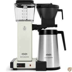 Technivorm Moccamaster 79318 KBGT �T�[�}���J���t�F 10�J�b�v �R�[�q�[���[�J�[ 40�I���X �I�t�z���C�g 1.25���b�g��