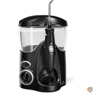Waterpik WP-114W Ultra Designer Black Countertop Water Flosser (�u���b�N)