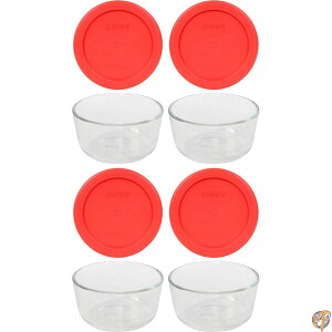 Pyrex Simply Store �K���X�ۑ��e�� 8�_�Z�b�g (�e��4�{�W4��) by World Kitchen