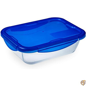 �y5���ő�2000�~�N�[�|���zPyrex Cook & Go �W�t�������`�ϔM�K���X�e�� ���^�C�v �ۑ��e�� �I�[�u���E�d�q�����W�Ή� (30 x 23 cm 3.4 L)