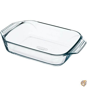 Pyrex Optimum Glass�p�^���[�X�^�[����R�ȒP�O���b�v35x23 cm�A3