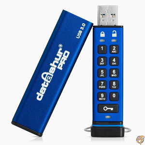 �y20���ő�1000�~�N�[�|���ziStorage datAshur PRO �Z�L���A�t���b�V���h���C�u - FIPS 140-2���x��3�F�� �p�X���[�h�ی�A�ق����ϐ����A�|�[�^�u���A�R�p�O���[�h�̃n�[�h�E�F�A�Í���. USB 3.0 (64GB