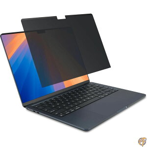 Kensington MP136 ���C�v���C�o�V�[�X�N���[�� MacBook Air 13.6�C���` (2022-2024, M2, M3, M4) �p ���O���\�ȃm�[�g�p�\�R���v���C�o�V�[�t�B���^�[ �A���`�O���A�u���[���C�gMacBook Mac�X�N���[���v��