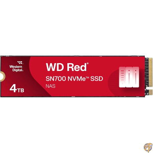 �y�X�[�p�[�Z�[��!�N�[�|���z�M���zWDS400T1R0C [WD Red SN700 NVMe SSD (4TB M.2(2280) PCIe Gen3 x4 5100TBW) ]