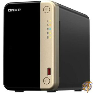 QNAP TS-264-8G-US 2�x�C�����\�f�X�N�g�b�vNAS�BIntel Celeron�N�A�b�h�R�A�v���Z�b�T�AM.2 PCIe�X���b�g�A�f���A��2.5GbE(2.5G/1G/100M)�l�b�g���[�N�ڑ�(�f�B�X�N���X)�B