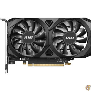 MSI GeForce RTX 3050 VENTUS 2X 6G OC PCIe4.0 �⏕�d���s�v �f���A���t�@������ �O���t�B�b�N�X�{�[�h VD8789