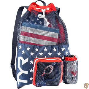 TYR Big Mesh Mummy Bag Large - Stars & Stripes �T�C�Y M