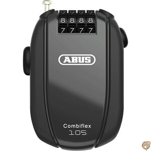 ABUS (�A�u�X) ���]�Ԑ�p �P�[�u�����b�N �y�� �R���p�N�g �P�[�u����:105cm COMBIFLEX