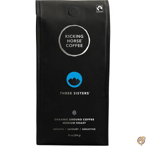 �y25���ő�4000�~�N�[�|���zKicking Horse Coffee (�L�b�L���O�z�[�X�R�[�q�[) �I�[�K�j�b�N �� Three Sisters (�X���[�V�X�^�[�Y) �~�f�B�A�����[�X�g 10�I���X (��283g) 6�܃Z�b�g