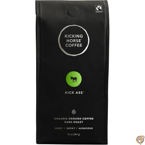 �y�N�[�|���z�M���zKicking Horse Coffee �I�[�K�j�b�N �� Kick Ass �_�[�N���[�X�g 10�I���X (��283g) 6�܃Z�b�g
