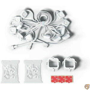 Govee 16.4�t�B�[�g (��5m) ���O�p���C�g2 (Permanent Outdoor Lights 2) ��p�����X�g���b�v 50�t�B�[�g (H705D) �����100�t�B�[�g (H705E) �Ή� �A�_�v�^�[�E�R���g���[���{�b�N�X�ʔ� �z���C�g