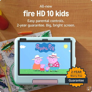 Amazon Fire HD 10 �L�b�Y���f�� (�ŐV����) �������C�Z���X�i Peppa Pig (�y�b�p�s�b�O) ����G�f�B�V����