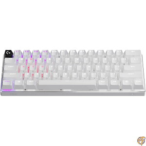 �y�ő�2000�~�N�[�|��!4���`�zLogitech G PRO X 60 LIGHTSPEED ���C�����X �Q�[�~���O�L�[�{�[�h ���R���p�N�g 60% TKL ���J�j�J���L�[�{�[�h Windows PC�Ή� LIGHTSYNC RGB �_�u���V���b�gPBT�L�[�L���b�v GX�I