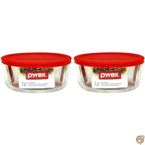 Pyrex 7203 7�J�b�v �K���X�{�E����7402 PC ���b�h�W�t�� (2�Z�b�g) �č���