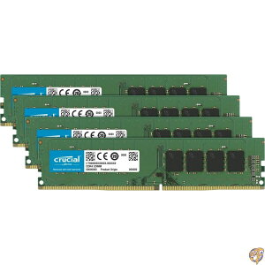 �y1��P2�{���N�[�|��GET�zCrucial [Micron��] DDR4 �f�X�N�p�������[ 16GB x4 (2133MT/s / PC4-17000 CL15 288pin DR x8 Unbuffered DIMM CT4K16G4DFD8213