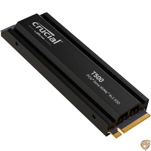 Crucial T500 2TB PCIe Gen4 NVMe �Q�[�~���O PS5 SSD �q�[�g�V���N�t�� �ő�7,400MB/�b TLC NAND PlayStation 5�Ή� �m�[�g�p�\�R�� �f�X�N�g�b�v(PC) �\���b�h�X�e�[�g�h���C�u 1Mo Adobe CC - CT2000T500SSD5�t��