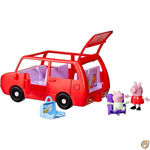 Peppa Pig Peppa's Big Family Car �t�B�M���A2�̕t�� (5����)�A��������̎ԃv���C�Z�b�g ���̎q�ƒj�̎q�A�q���A�Ώ۔N��3�Έȏ�B