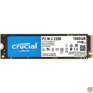 Crucial �N���[�V���� P2�V���[�Y 1TB(1000GB) 3D NAND NVMe PCIe M.2 SSD CT1000P2SSD8 [���s�A���i]