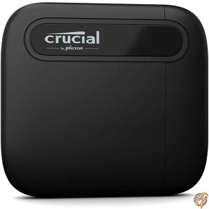 Crucial X6 �O�t�� SSD 4TB �yPS5/PS4 ����m�F�ς݁z USB Type-C �ő�Ǎ����x800MB/�b CT4000X6SSD9