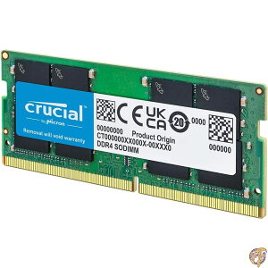 Crucial �m�[�gPC�p���݃����� 32GB(32GBx1��) DDR4 3200MT/s(PC4-25600) CL22 SODIMM 260pin CT32G4SFD832A