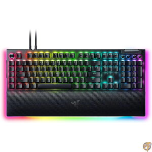 Razer BlackWidow V4 Pro - �Q�[�~���O�L�[�{�[�h�I�����W�X�C�b�` US �u���b�N