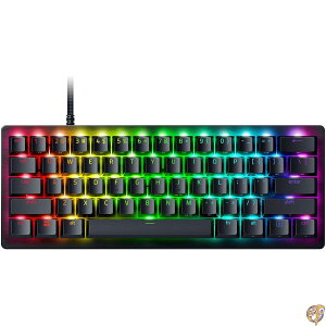 Razer Huntsman V3 Pro Mini 60% esports�Q�[�~���O�L�[�{�[�h:�A�i���O�I�v�e�B�J���X�C�b�`-Razer�X�i�b�v�^�b�v-���s�b�h�g���K�[-�����\�ȃA�N�`���G�[�V����-�f���A���p�[�p�XMod�L�[-�_�u���V��